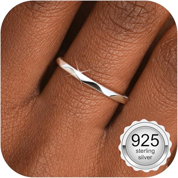 Bague Forme V En Argent Massif 925/1000 Tailles 50 à 62