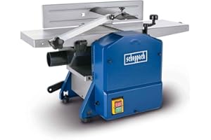 Scheppach Raboteuse & Dégauchisseuse compacte HMS850 | Puissance 1250W | 2 fers en acier rapide | Largeur de rabotage 204mm | Hauteur de passage 120mm | Régime de l'arbre 8500-1min