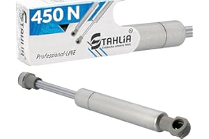 Stahlia Gasdruckfeder 450N Gasdruckdämpfer Ersatz für Lift-O-Mat Kompressionsfeder Klappenbeschlag Türdämpfer