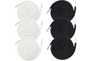 EODKSE 6 Stück Ersatz-Kordelzüge, passend für Sporthosen, Hoodies, Jacken, Sneaker und Sweatpants, Multifunktional und universell einsetzbar