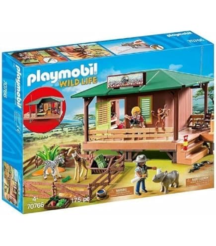 Playmobil - Centrum voor dierenverzorging van de savanne : Amazon