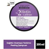 Urban Care Expert Biotin ve Kafein İ&ccedil;eren D&ouml;k&uuml;lme Karşıtı Peeling Şampuan, 200g-Vegan