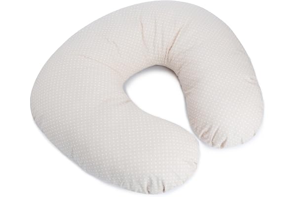 PEKITAS Coussin d'allaitement XL 52 x 48 cm Housse Lavable Fabriqué en Espagne