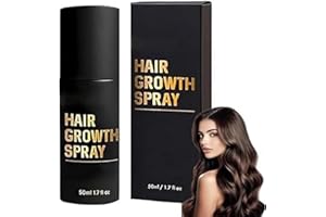 MEPRFROT Hair Growth Spray, Hair Thickening Oil Spray for Thinning Hair, Natural Hair Growth Oil with Biotin, Supports Fuller & Stronger Hair for Women & Men, for All Hair Types (1Pc)