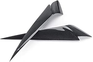 HXXWEI Augenlider Augenbrauen, Für BMW X1 E84 2009 2010 2011 2012 2013 2014 Scheinwerfer Augenbrauen Abdeckung Trim Aufkleber Kohlefaser Scheinwerfer Augenlider Scheinwerfer Augenbrauen