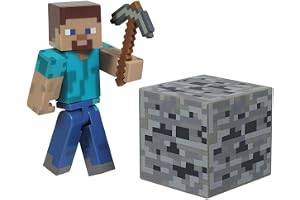 Minecraft Figurka Steve + akcesoria