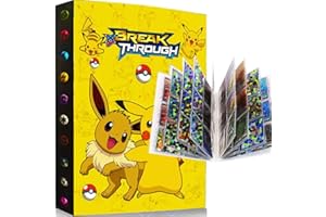 ESHAWO Classeur Cartes à collectionner, Album carte 4 pochette, compatible avec MTG Cards, TCG Cards, Trading Cards, Sports Cards, Playing Cards, Peut contenir jusqu'à 240 cartes -JF1