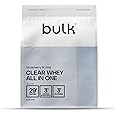 Bulk Clear Whey All in One, Protein Powder Shake with Creatine, Glutamine, BCAA, Carbohydrates, Strawberry & Lime, 500 g, 10 Servings, Packaging May Vary