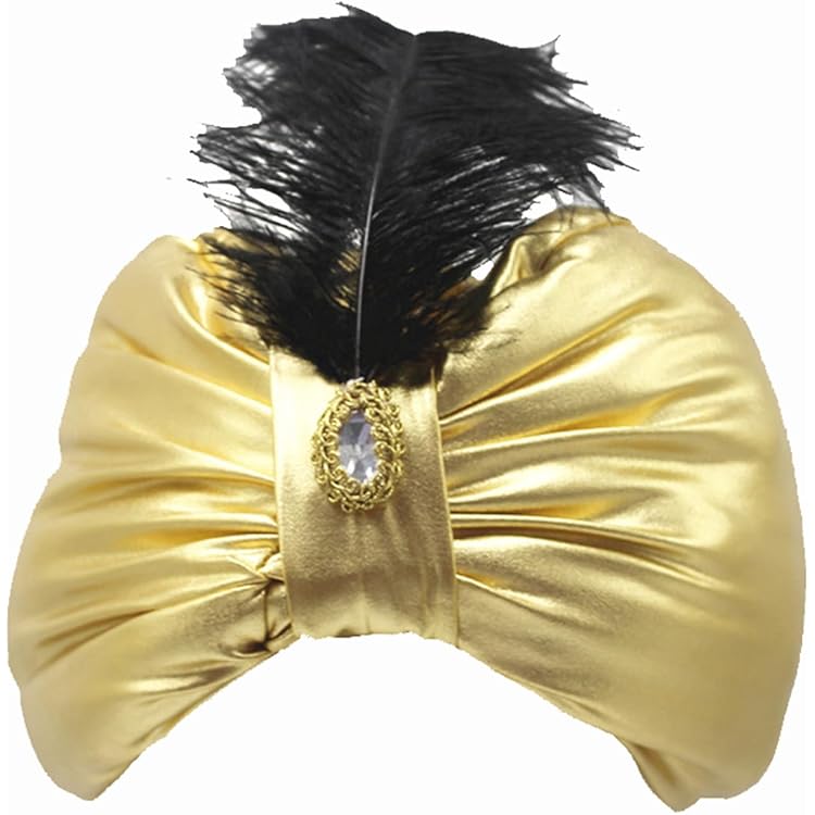 Bristol Novelty Arabischer Hut Mit Perlen & Schmucksteinen – Unisex, Einheitsgröße, Für Kostümpartys