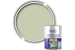 HQC Anti Damp, Anti Mould and Condensation -Sage Green Matt Finish - 1 Litre - Prevent & Control Damp On Internal Walls & Ceilings - Easy To Apply