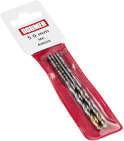 Punte elicoidali per trapano, 10 punte elicoidali in acciaio con gambo dritto da 0,5 a 3 mm, set