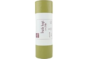 IDEA HOME LDPE Sacs Poubelle 240L x 10 Sacs - Sacs Poubelles pour le Recyclage, d'élimination des Déchets, Tri Sélectif - Jaune