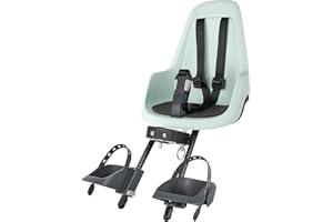 BOBIKE Go Mini Siège Vélo Avant pour Bébés et Tout-Petits pour Tube de Direction – Sûr, Réglable, Confortable et Élégant pour Bébés de 9 Mois à 3 Ans, Jusqu’à 15kg