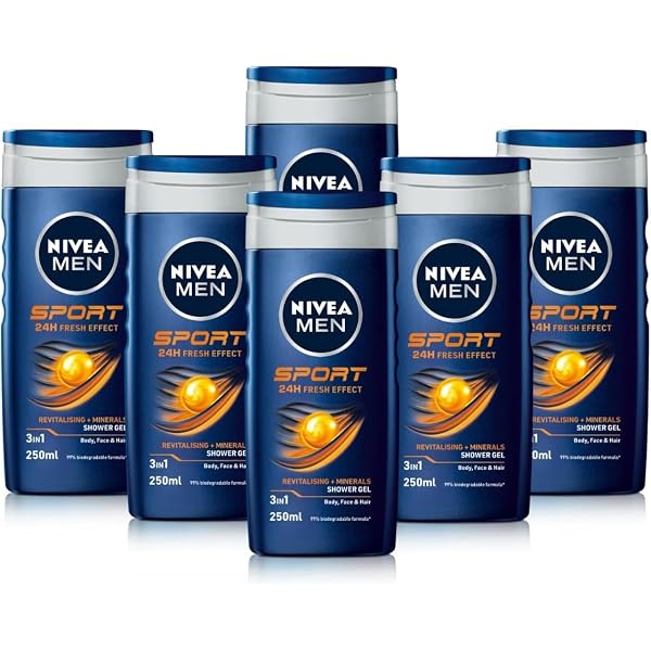 Nivea Men Duschgel Boost 24h Fresh Effect – 250 Ml, Für Männer, Erfrischendes Gel Mit Langzeitwirkung