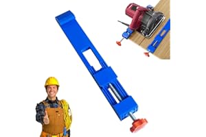 AUOQZ Adjustable Circular Saw Guide Rail for 4-6 Inches Base 2025 Mini Track Saw Guide Rail Adapter Precision Wood Cutting Cutting Machine Guide