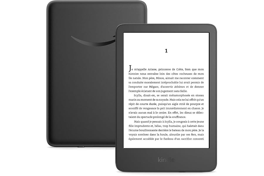 Amazon Kindle (Nouvelle génération) - Le plus léger et compact, avec écran antireflets, changements de page plus rapides et é