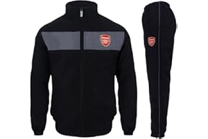 ARSENAL F.C. Arsenal FC Boys Tracksuit Jacket & Pants Set Kids OFFICIAL Football Gift