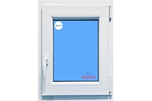ECO-BLU VENTANA PVC BLANCA 700x1000 OSCILOBATIENTE DERECHA VIDRIO MATE CLIMALIT