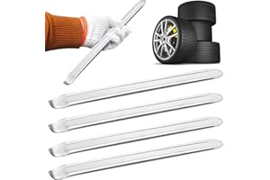 AEUZWR 4 Stück Montierhebel 30cm Reifenheber Reifenmontage Werkzeug, Montierhebel Motorrad Reifenentferner Reparaturwerkzeuge, Tyre levers Set Montierhebel aus Manganstahl für Motorrad, Auto