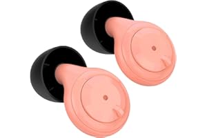 IDE11 Tapones para los oídos, tapones reutilizables para los oídos que reducen el ruido para dormir, concentración profunda, viajes, protección auditiva flexible y sensible al ruido