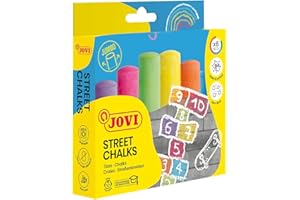 Jovi Maxi Classcolor 1030 Kreda, Wielokolorowy, ‎12.7 x 2.2 x 13 cm; 320 g, 6 Sztuk