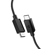 Spigen USB-C to USB-C 1 Metre Kablo 60W G&uuml;&ccedil;/PPS 2.0 Desteği Super Hızlı Şarj / 480 Mbps Data Aktarım Hızı Type-C Ekstra Dayan