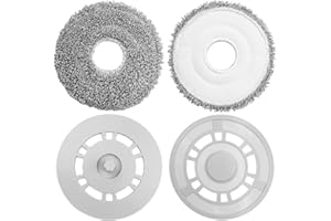 S YTALAND Ytaland - Set di 2 panni di ricambio per aspirapolvere robot Xiaomi X20+, per Dreame L10 Ultra / L10S Pro / L10S Ultra / L10S Pro Ultra / L10 Prime / X20 Pro, panno in microfibra lavabile