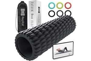 RepTail Award-Winning Foam Roller - Trusted by Harrods - Better at Performing Muscle Relief | High-Density Thick Ridges for Enhanced Pain Relief | Massage Your Back, Neck & Feet | Aids Stress & Sleep