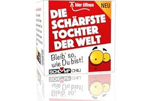 Schlump-Chili⎥Die schärfste Tochter der Welt - Ein witziges Geschenk Set für Frauen z.B. zum Geburtstag, Weihnachten!