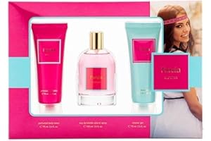 FARALA #bff Estuche De Regalo Para Mujer, Eau De Toilette 100 Ml, Gel De Baño 75 Ml Y Body Lotion 75 Ml, color Multicolor, 3 Unidad