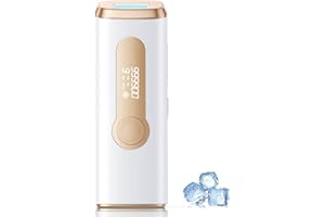 AMOTAOS Laser Hair Removal, IPL Hair Removal for Women and Men, at-Home Hair Removal Device Upgraded 999900 Flashes Hair Remover for Face Armpits Arms Bikini Line Legs