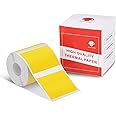 Phomemo M110 Light Yellow Label,Self-Adhesive Thermal Label,1.57"x1.18"(40x30mm), Compatible with Phomemo M110 M220 M221 M120 M150 M250 M260 M108 M100 M102 M200 Label Printer,230 Labels/Roll
