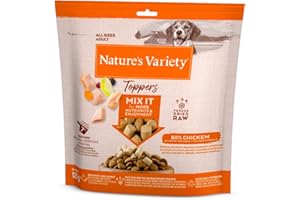 Nature's Variety Freezed Dried Chicken Toppers for Adult Dogs -120 g