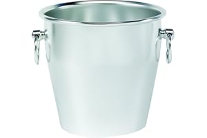 Pentole Agnelli FAMA80AR Linea Buffet Lusso Champagne Secchiello, Argento