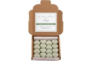 FOSSE LIVING Limette, Basilikum und Mandarine stark duftende Wachsschmelzen 16-er Pack - Das Geschenk für jeden Anlass - Hergestellt im Vereinigten Königreich