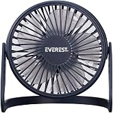 Everest EFN-505 Masa&uuml;st&uuml; Lacivert Usb Fan