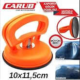 CARUB&reg; Kaporta G&ouml;&ccedil;&uuml;k D&uuml;zeltici Vantuz 10x11,5 cm | Vantuzlu &Uuml;niversal, Tek Vantuz