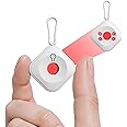 NALACAL Small Hidden Camera Detectors Camera Detector Spy Camera Finder, Mini Detector for Hotels, Office, Bathroom, Surveillance Camera Detector Convenient to Carry (White)