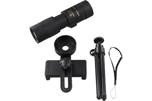 HOMEFURNISHMALL Télescope monoculaire, zoom variable HD 10–300 × 40 avec monoculaires rétractables pour jumelles télescopiques d'extérieur (costume)
