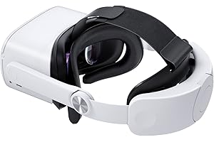 Sangle de Tête Elite pour Oculus/Meta Quest 2 - SOOMFON Sangle Élite Réglable de Remplacement pour Un Meilleur Soutien, réduit la Pression sur la tête et Le Visage Confortable en VR