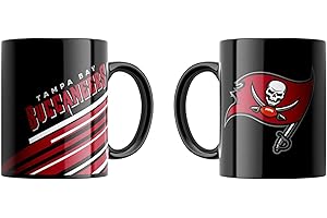 Great Branding Tampa Bay Buccaneers NFL Classic Mug (330 ml) Stripes Tasse - Stk