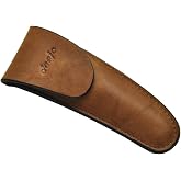 Leather belt bag for Deejo 37g knife - Deejo - real leather - a stylish bag with which you can carry your knife to your belt