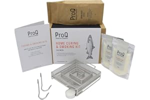 ProQ Cold Smoke Generator & Salmon Curing Kit - Cold Smoker & Curing Salt for Smoked Salmon - Make Your Own Salmon Kit