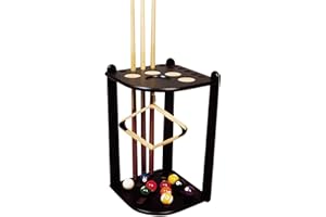 Buffalo Support pour 10 queues de Billes, modèle d'angle, Noir