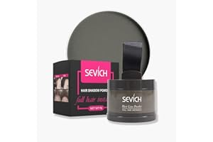SEVICH linea capelli in polvere, hair shadow Ritocco Radici, copertura rapida correttore radice capelli grigi con sfioramento, Grigio
