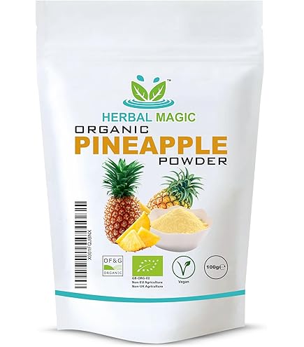Herbal Magics Organic Pineapple Powder Juice Powder Rich And Vibrant | Desertcart Islands - View #3