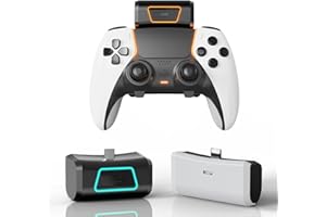 EJGAME Rechargeable Battery Pack Compatible with PS5 Dualsense/Edge Controller,2000mAh with LED Indicator and USB Type-C Charging Cable