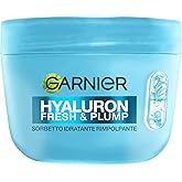 Garnier Hyaluron Fresh and Plump, Crema Sorbetto Idratante Rimpolpante, Texture Fresca e Ultra Leggera, Con Niacinamide e Aci