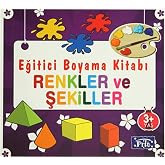 Eğitici Boyama Kitabı: Renkler ve Şekiller