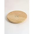 RDK Natural Sandalwood Pata Board/Chandan Pata (Size 5-inches) For Sandalwood (Chandan) Stick For Rubbing/Paste Making (Grey)